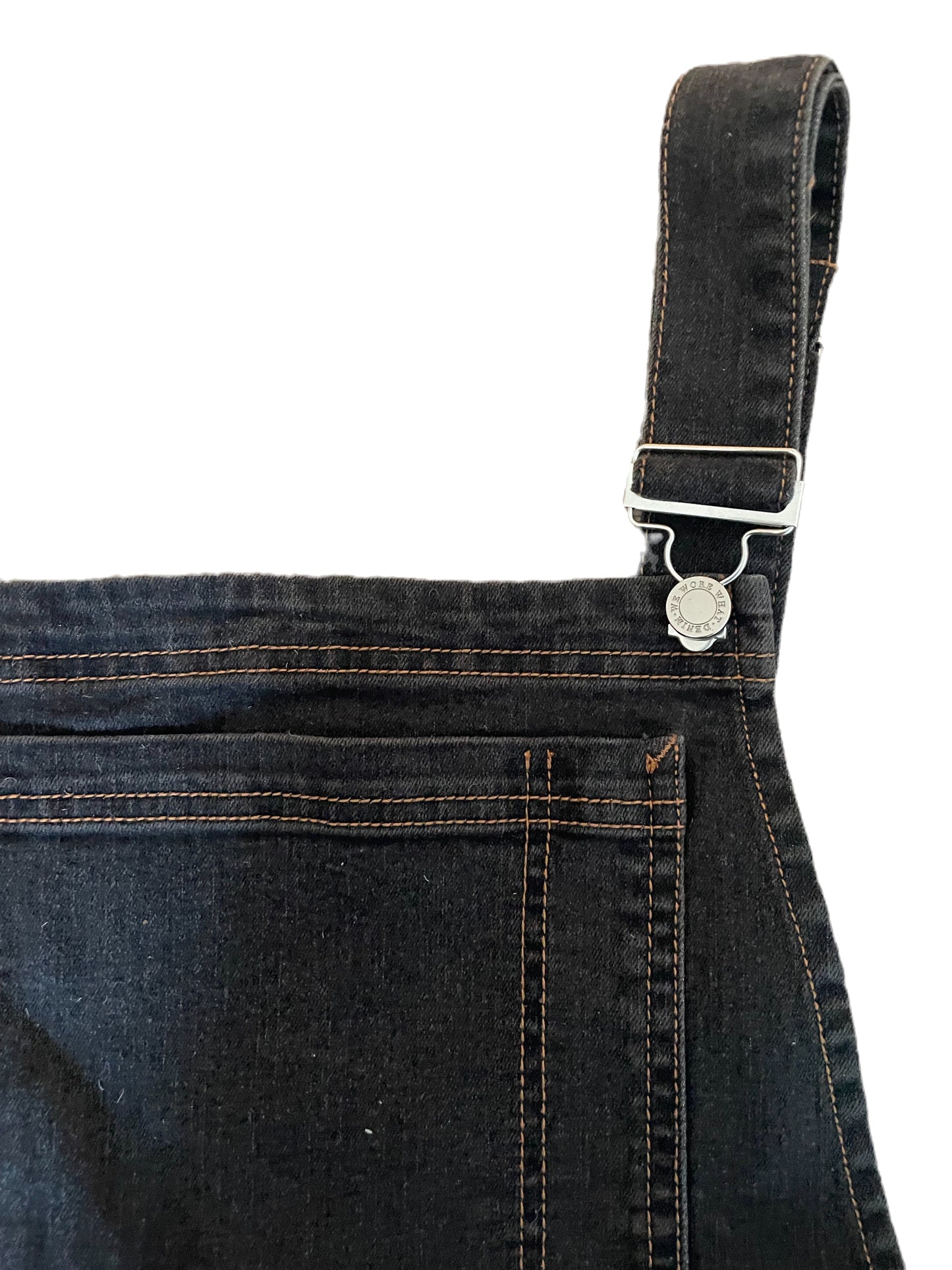 We Wore What Stretch Denim Dungarees UK 12 image 3