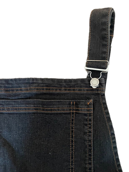 We Wore What Stretch Denim Dungarees UK 12 image 3