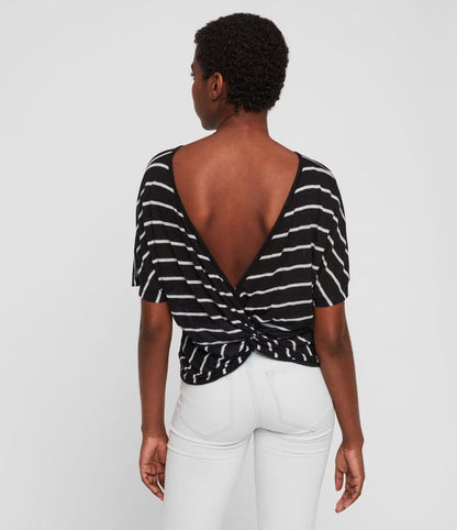 All Saints Striped Tee S image 4