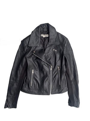 Whistles Leather Jacket UK 8