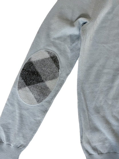 Burberry Light Blue Wool Top XS image 4