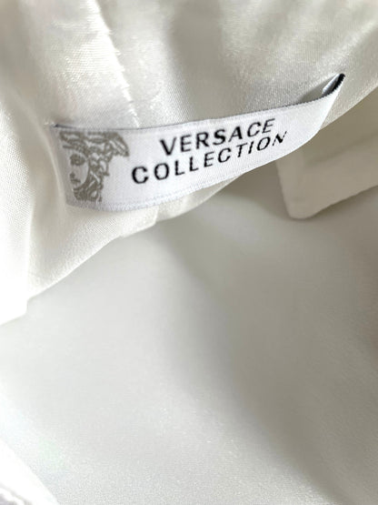 Versace Collection White Dress UK 8 image 4