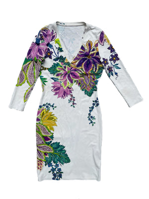Roberto Cavalli Floral Dress UK 10