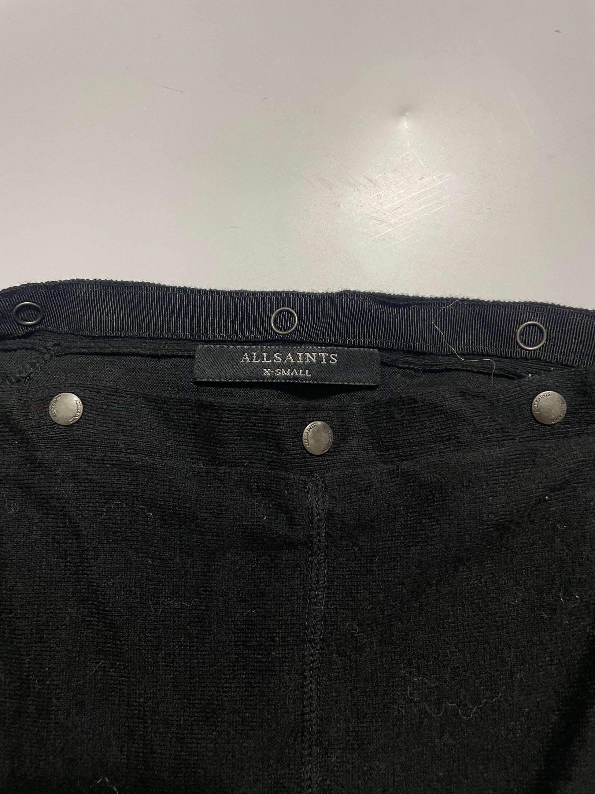 All Saints Cowl Neck Top UK 8 image 3