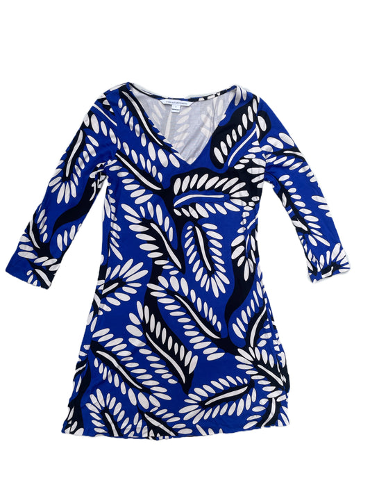 Diane Von Furstenberg Silk Print Dress UK 8 image 0