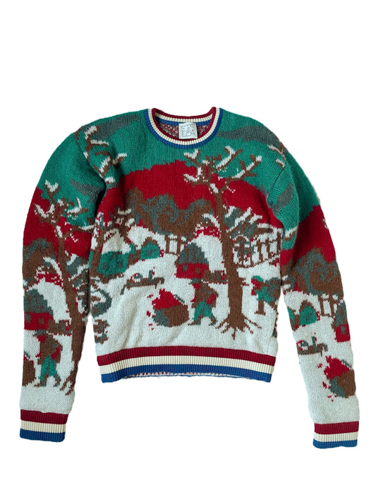 Stella Jean Mohair Blend Christmas Jumper S image 0