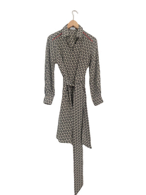 Salvatore Ferragamo Silk Printed Dress XS