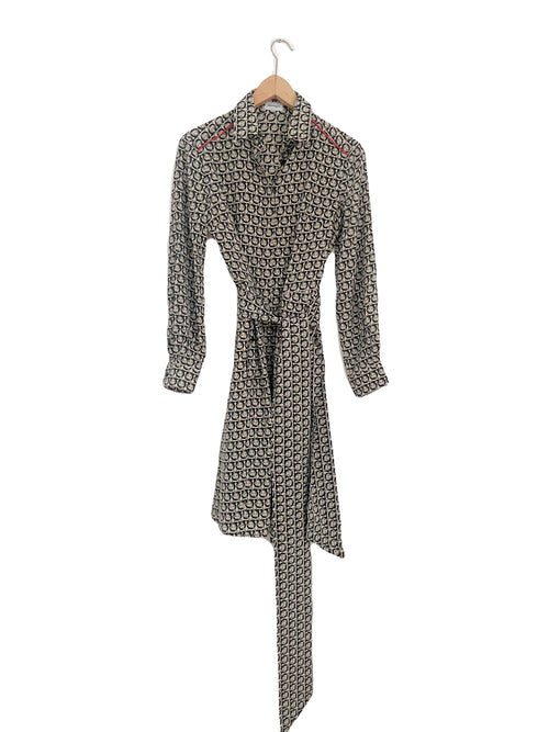 Salvatore Ferragamo Silk Printed Dress XS image 0