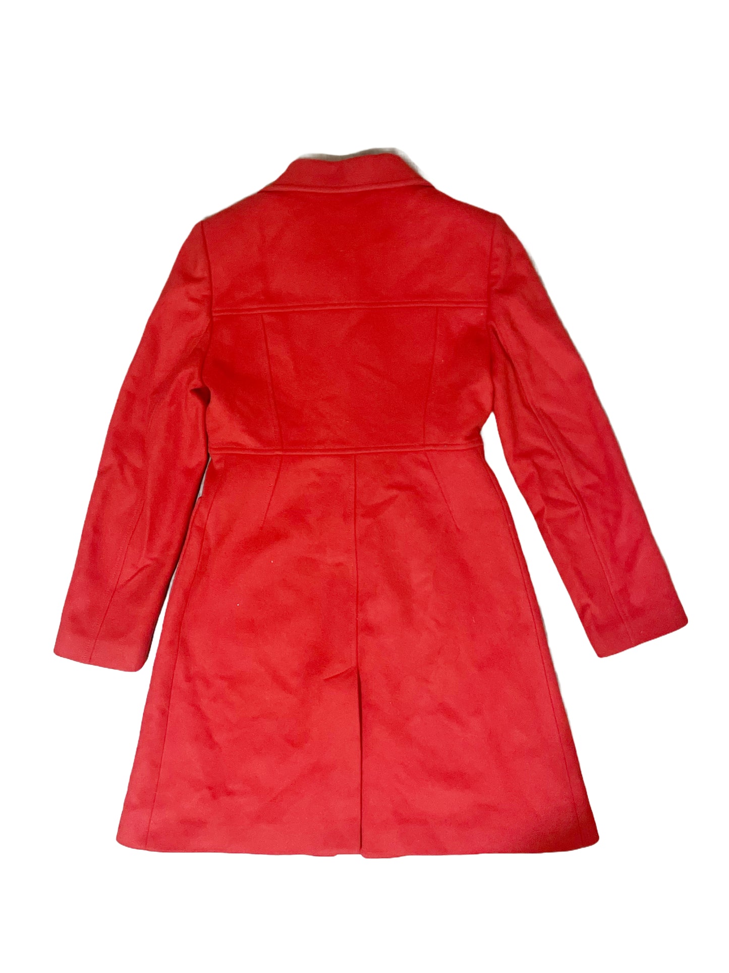 Tara Jarmon Red Wool Coat UK 10 image 1