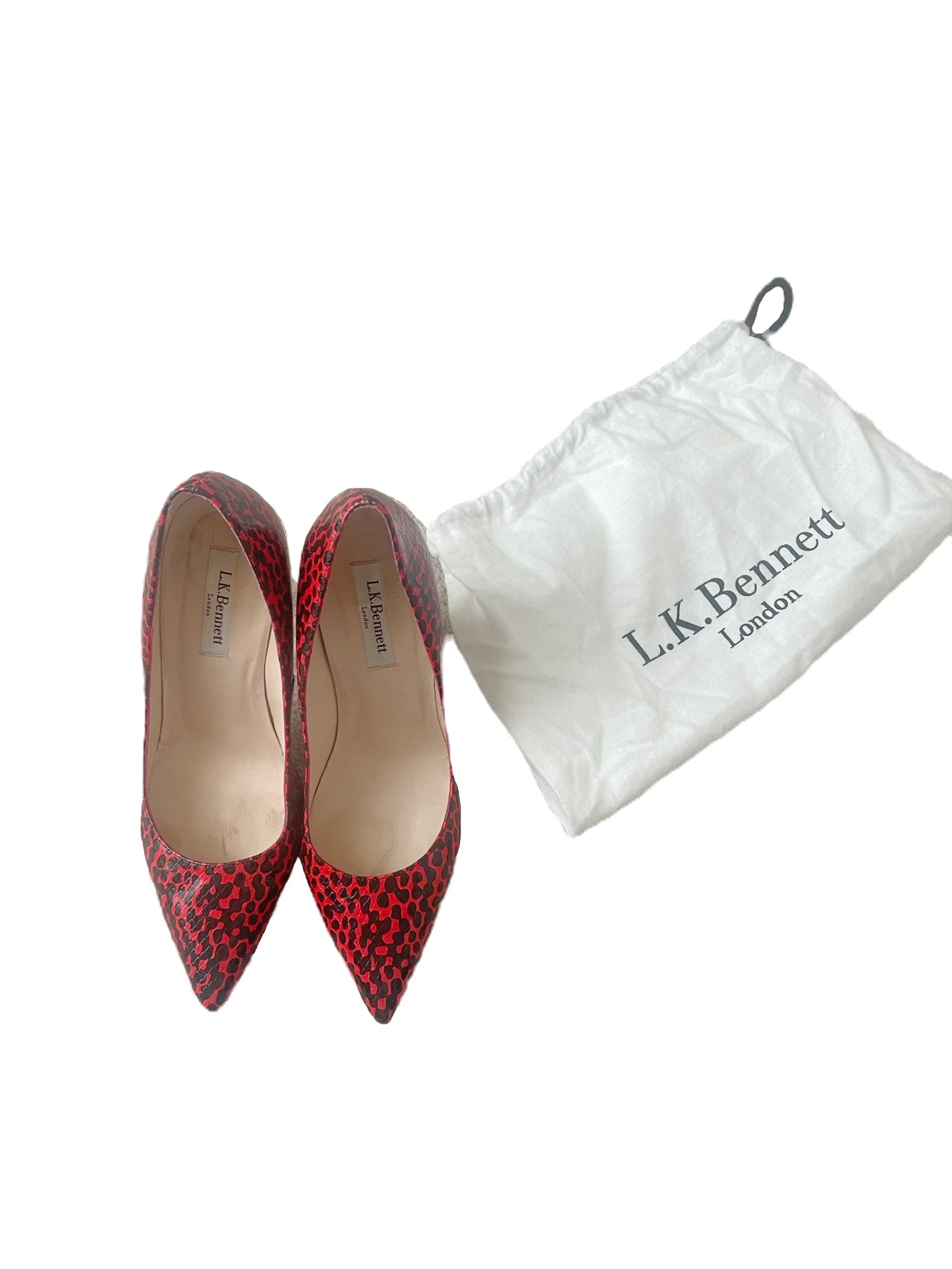 LK Bennett Printed Pumps UK 5.5 image 1