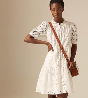 Me+Em Cotton Broderie Dress UK 14