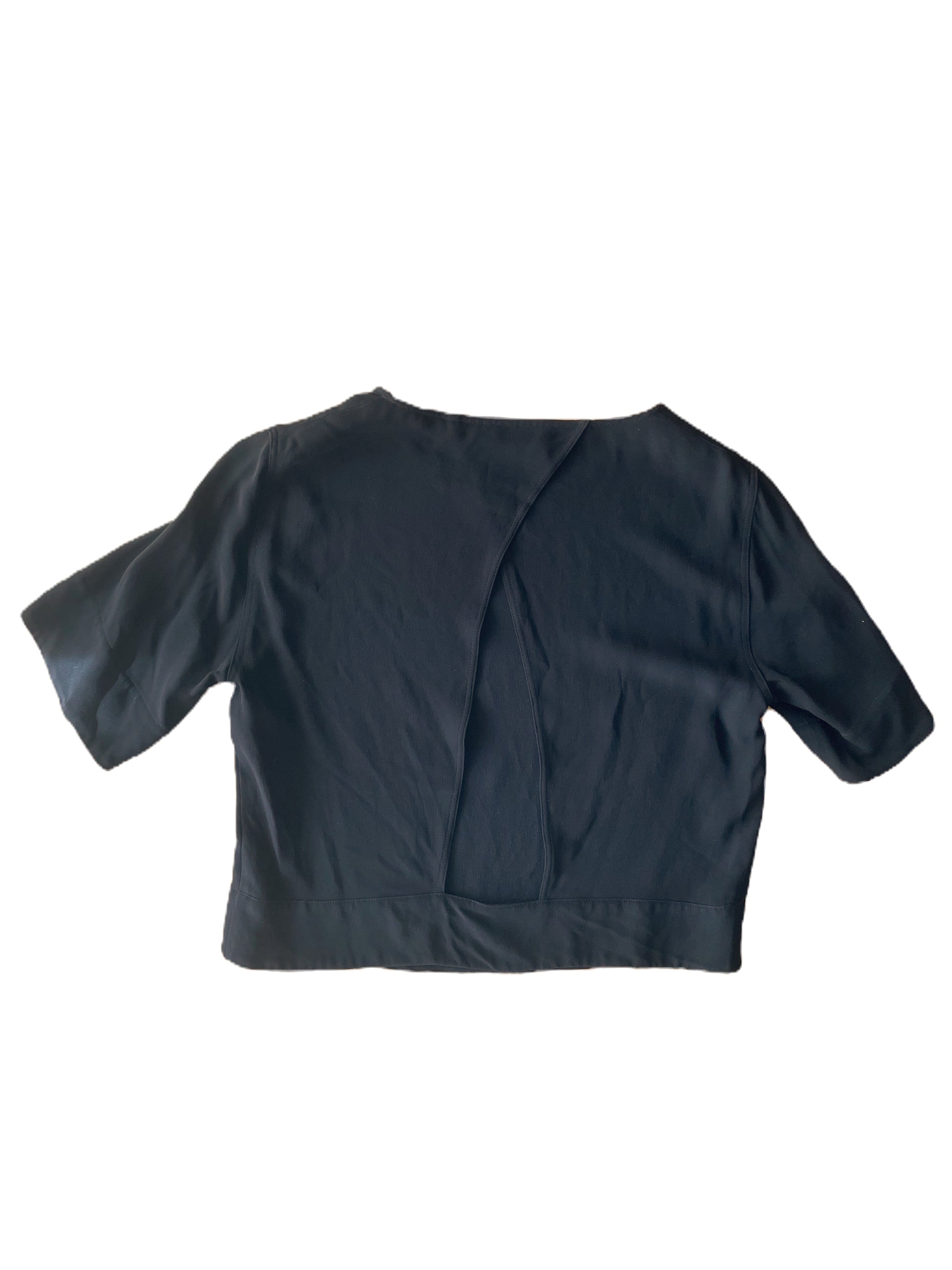 Sandro Black Blouse M image 1