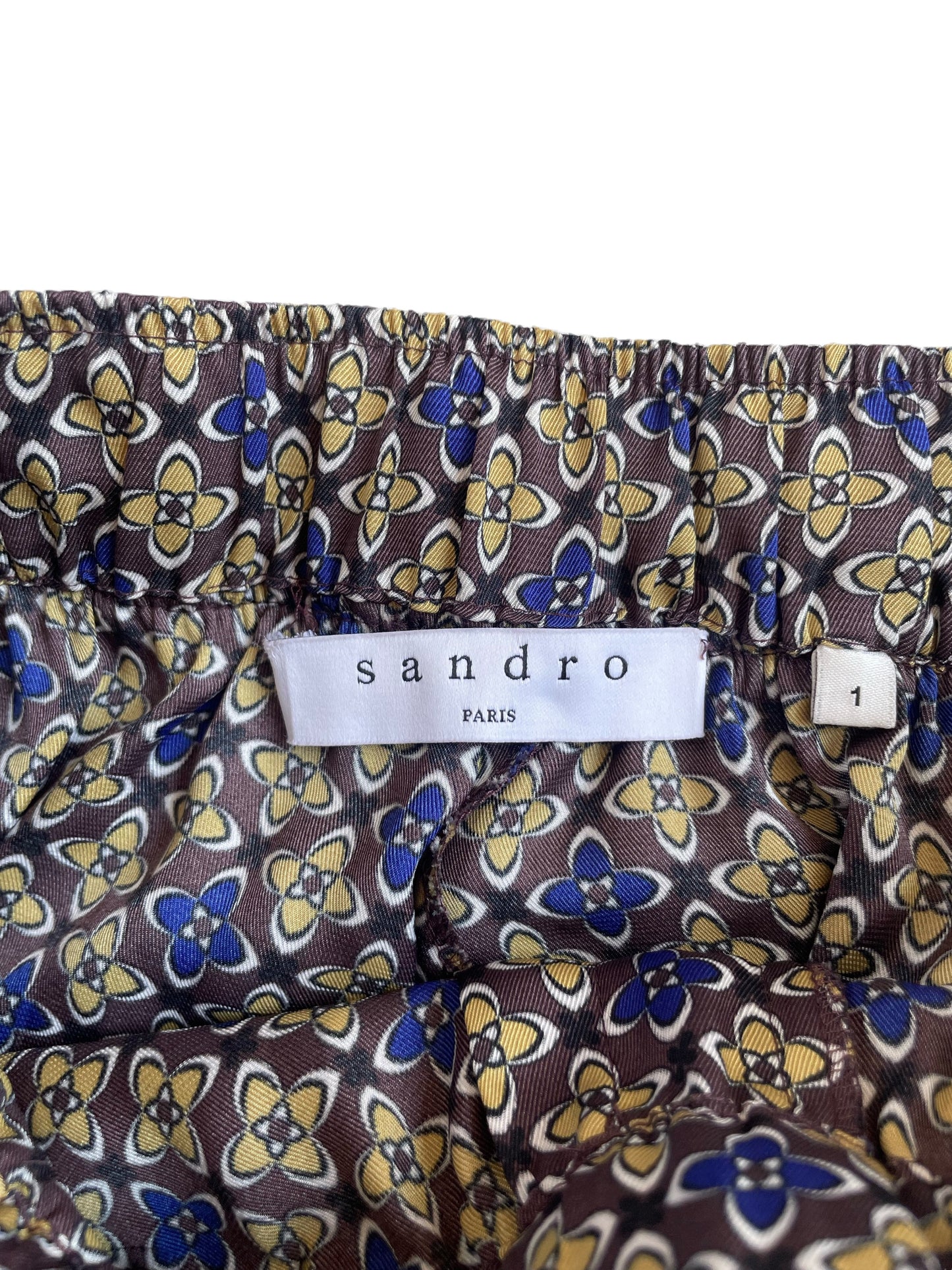 Sandro Printed Trousers  S image 3