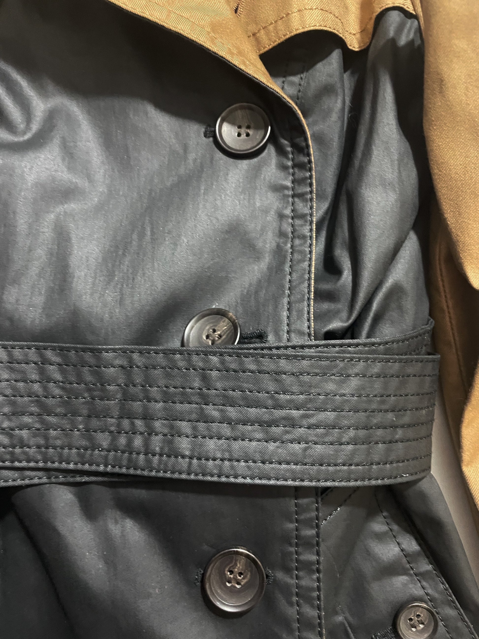Coach Contrast Short Trench Coat S image 2