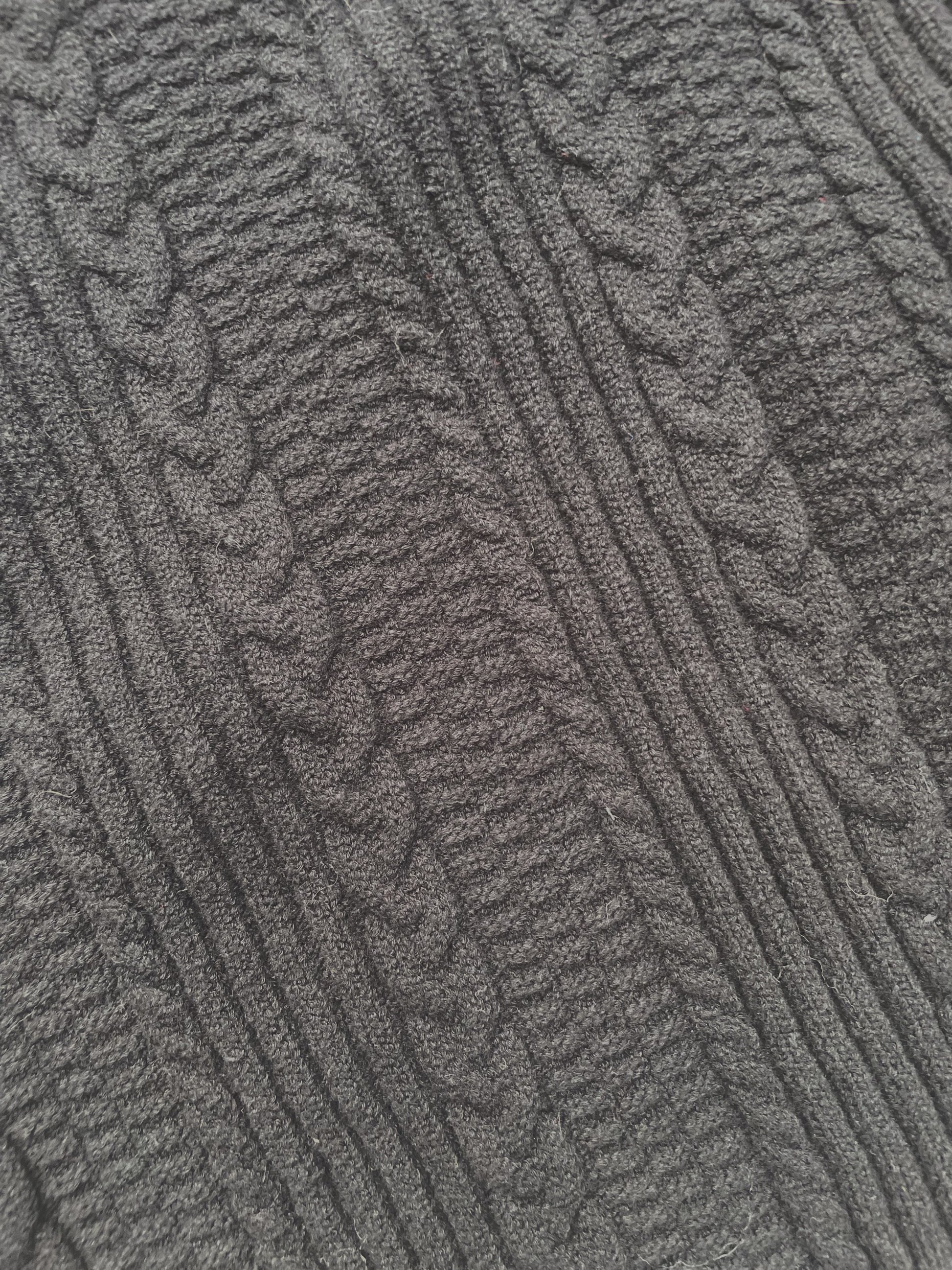 Ganni Crystal Embellished Black Knit S image 3