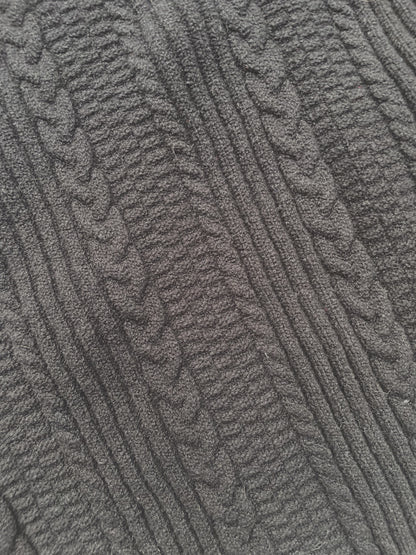 Ganni Crystal Embellished Black Knit S image 3