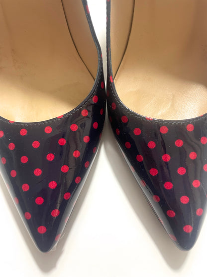 LK Bennett Patent Polka Dot Pumps UK 5 image 4
