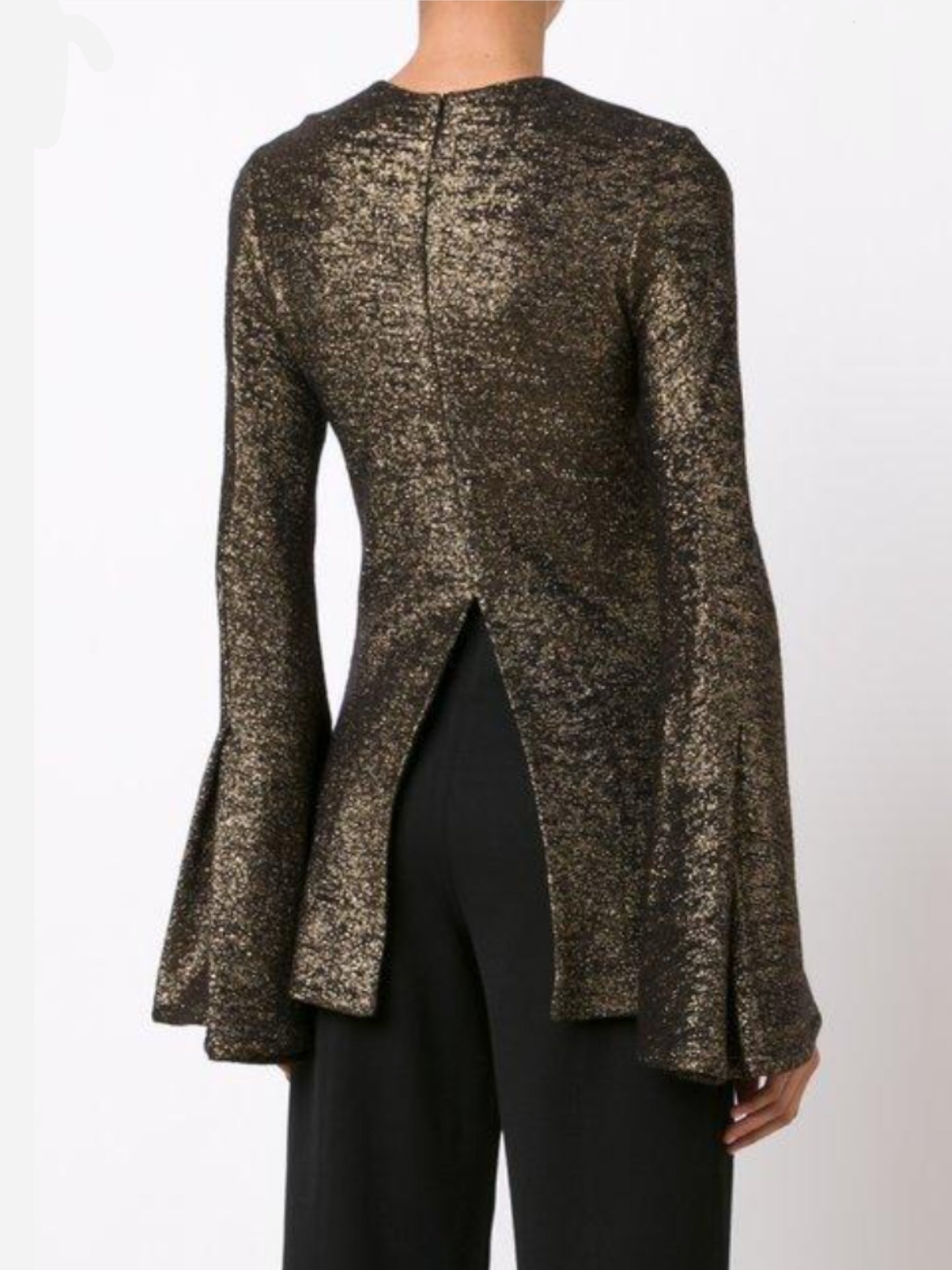 New With Tags Ellery Inception Flute SleeveTop UK 14 image 2