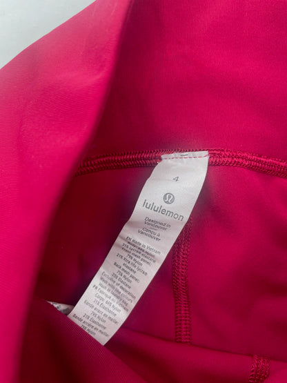 Lululemon Barry Mesh Pomegranate Leggings UK 8 image 3