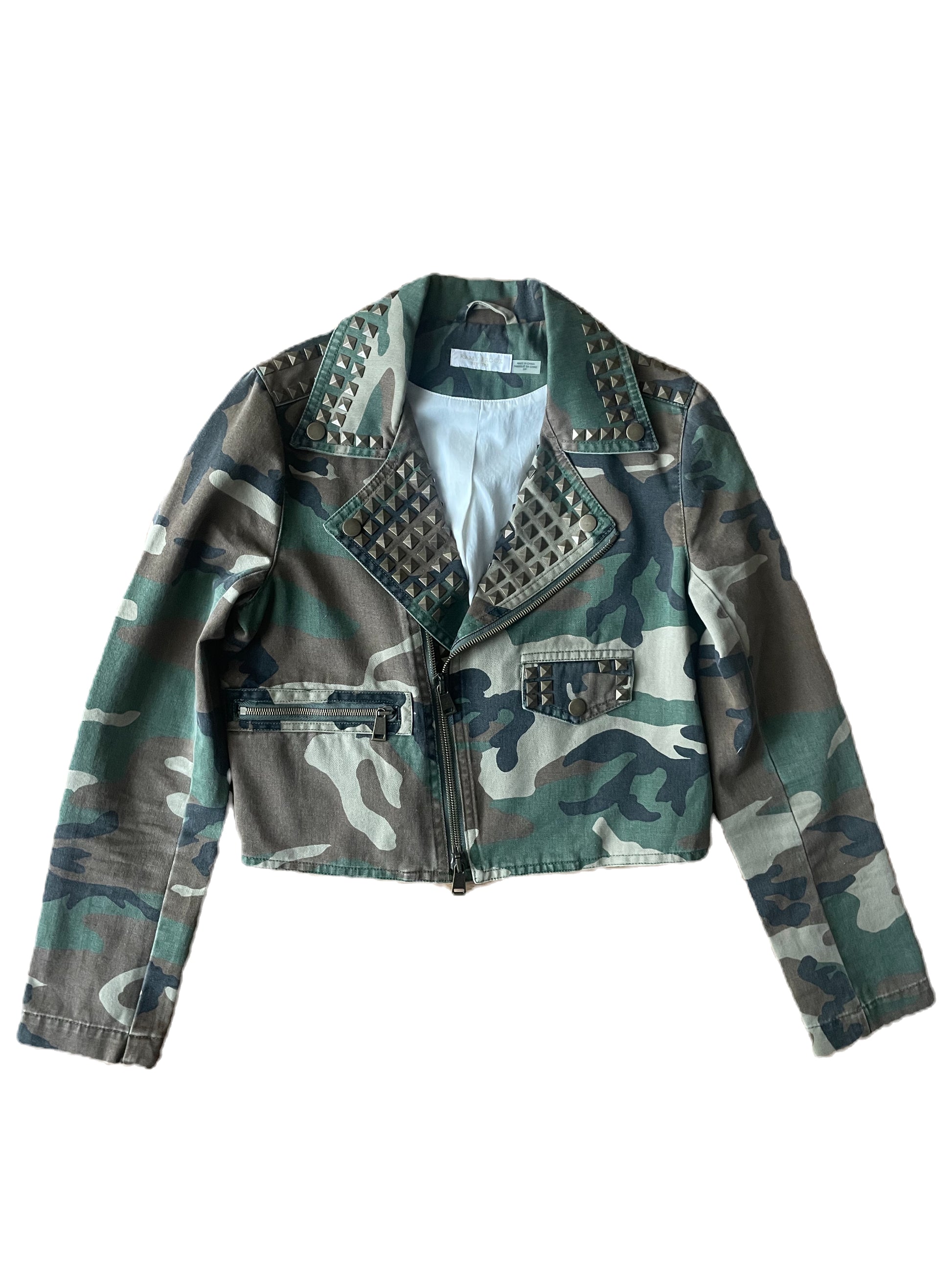 Ramy Brook Studded Army Coat S image 0