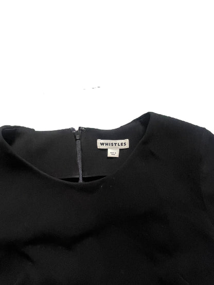 Whistles Black Blouse UK 8 image 2