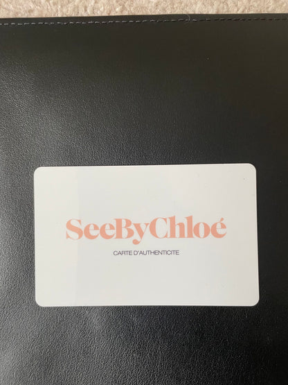 See by Chloe Check Leather Clutch image 4