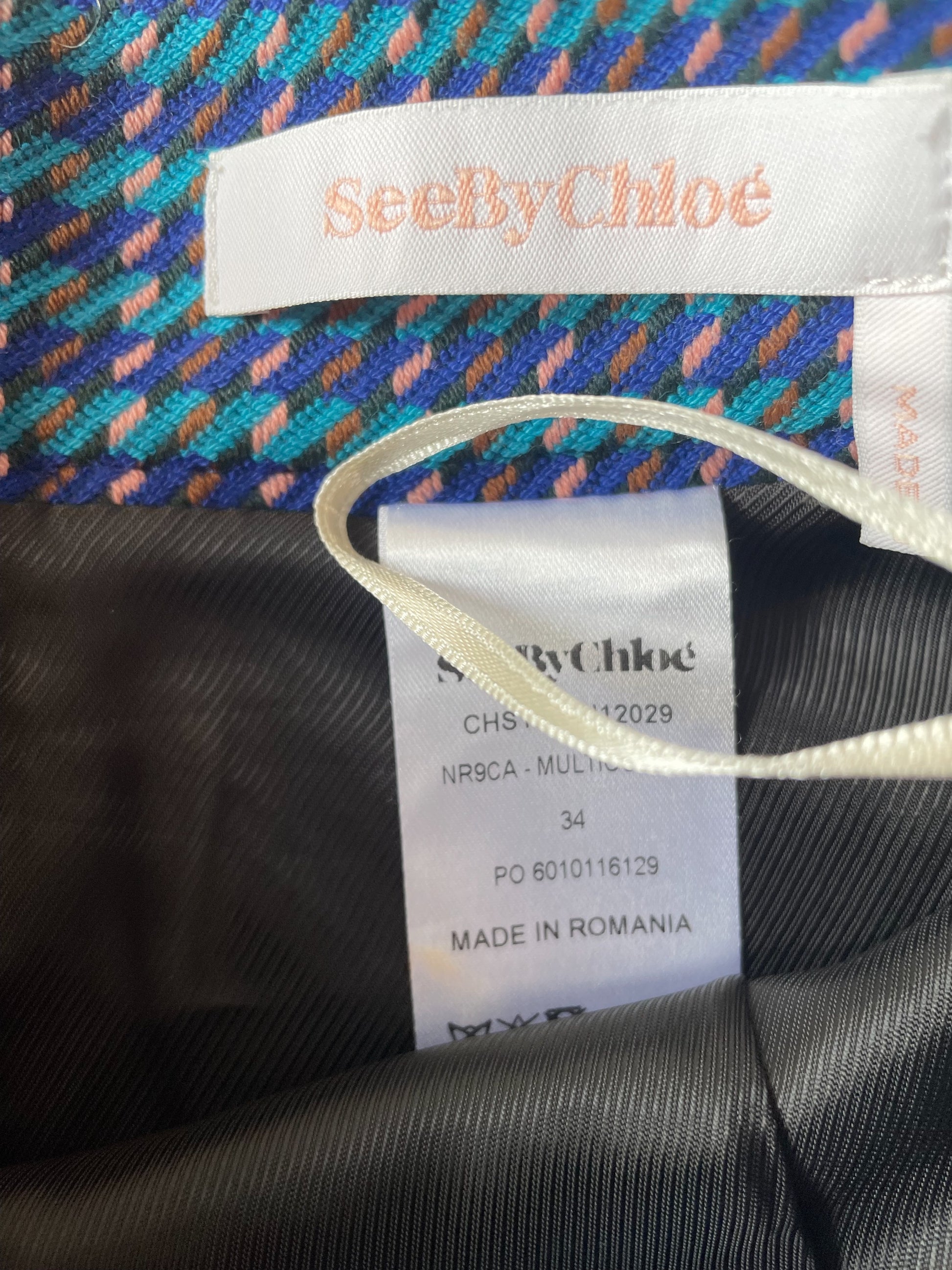 See by Chloe Knit Skirt UK 6 image 2