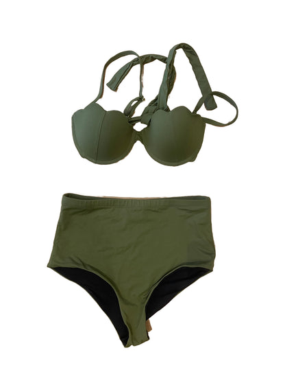 Arabella Contour Olive Bikini Set S image 1