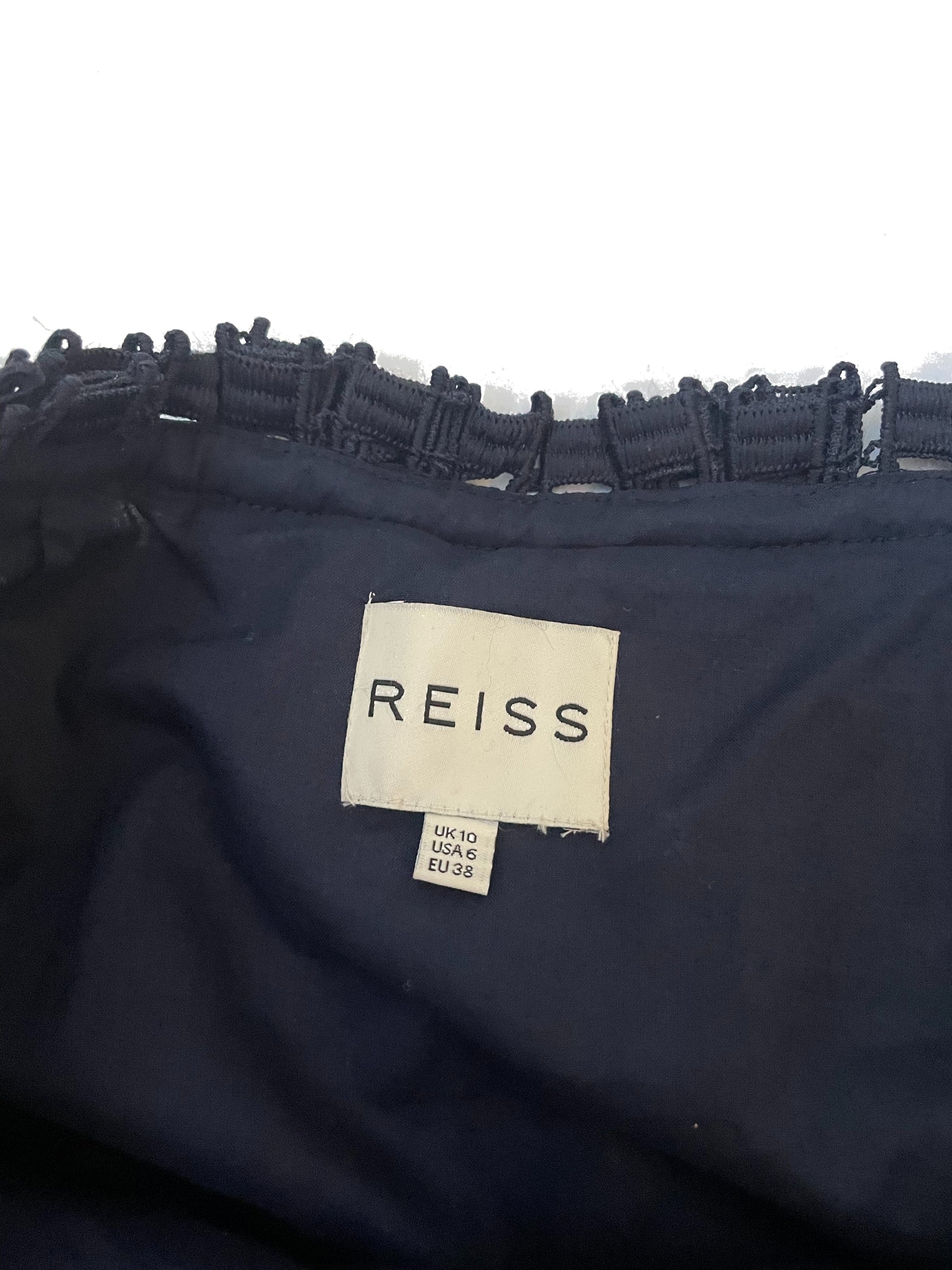 Reiss Navy Skirt UK 10 image 2