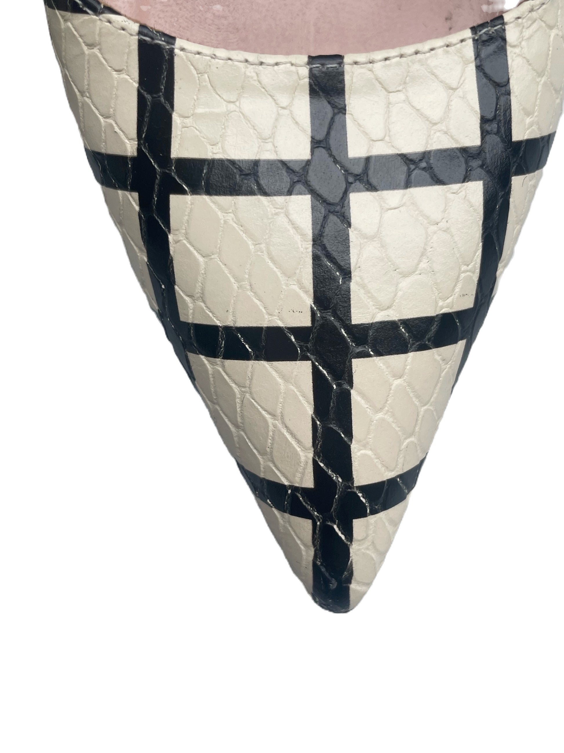 Kate Spade Check Pointed Heels UK 5.5 image 3