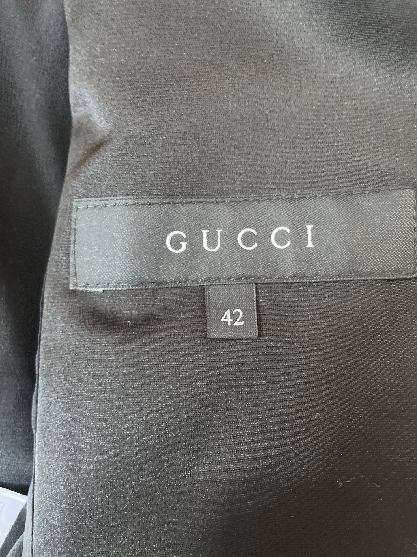 Gucci Gold Metallic Jacket UK 10 image 3
