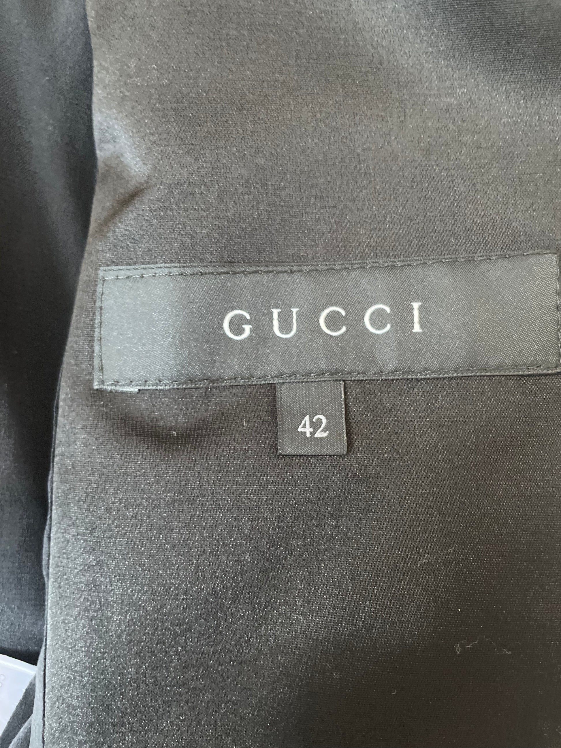 Gucci Gold Metallic Jacket UK 10 image 3