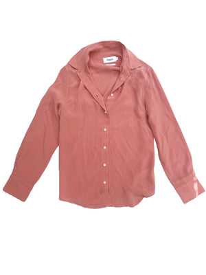 Figaro Silk Pink Shirt UK 6