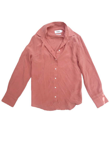 Figaro Silk Pink Shirt UK 6 image 0