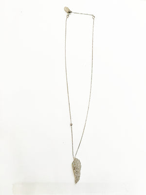 Latelita London Small Angel Wing Necklace