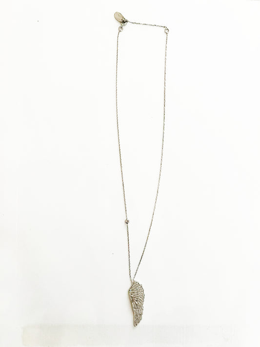 Latelita London Small Angel Wing Necklace image 0