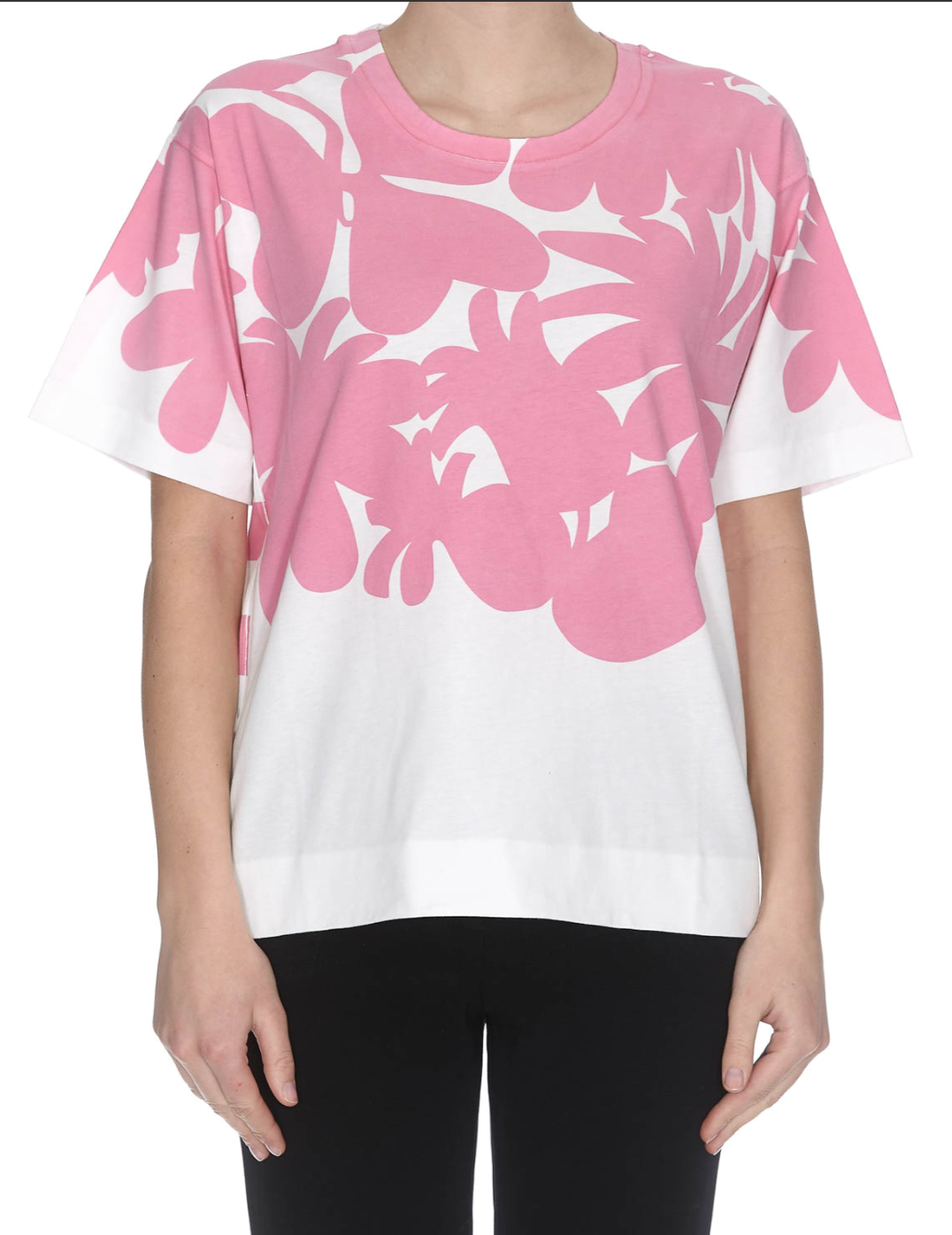 Marni Pink Cotton T-shirt image 1