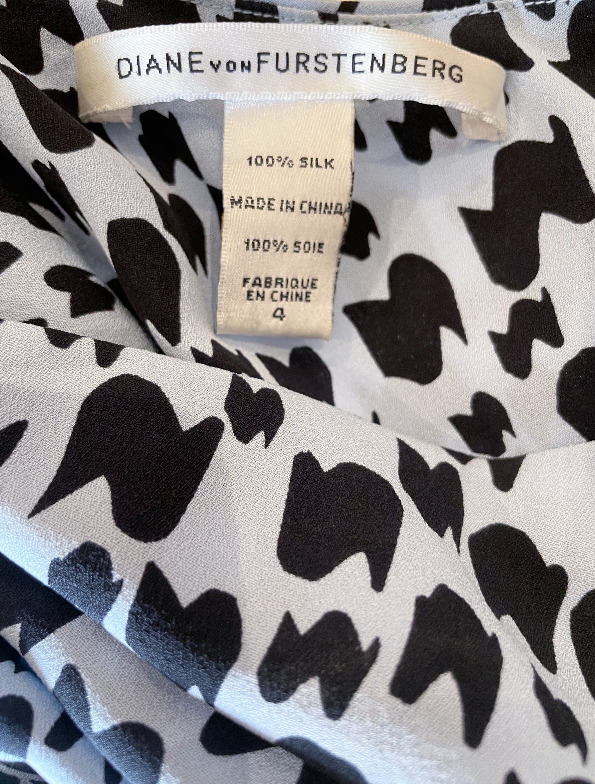 Diane Von Furstenberg One Shoulder Dress UK 8 image 2