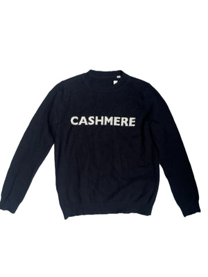 Chinti & Parker Black Cashmere Jumper XS