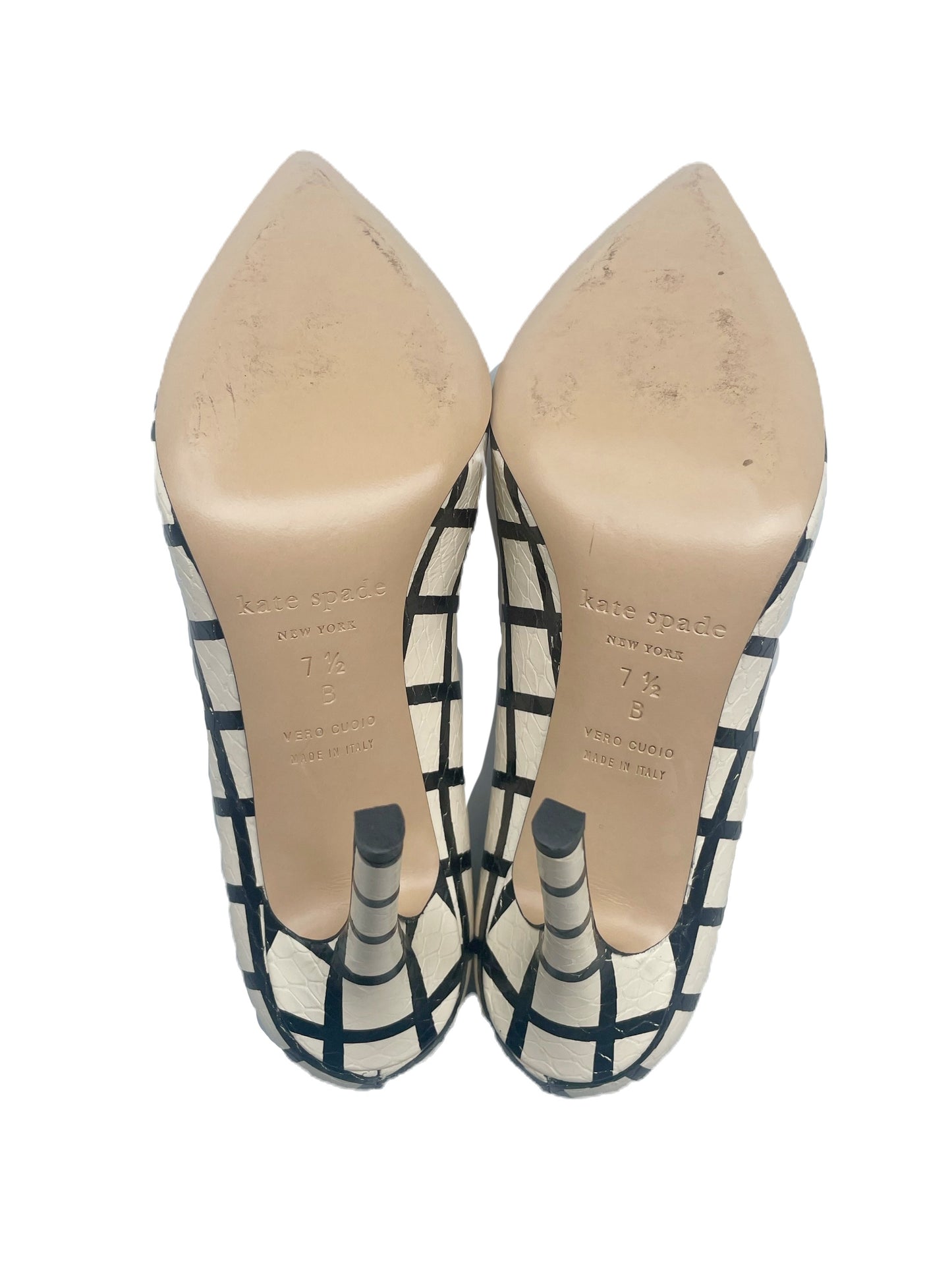 Kate Spade Check Pointed Heels UK 5.5 image 4