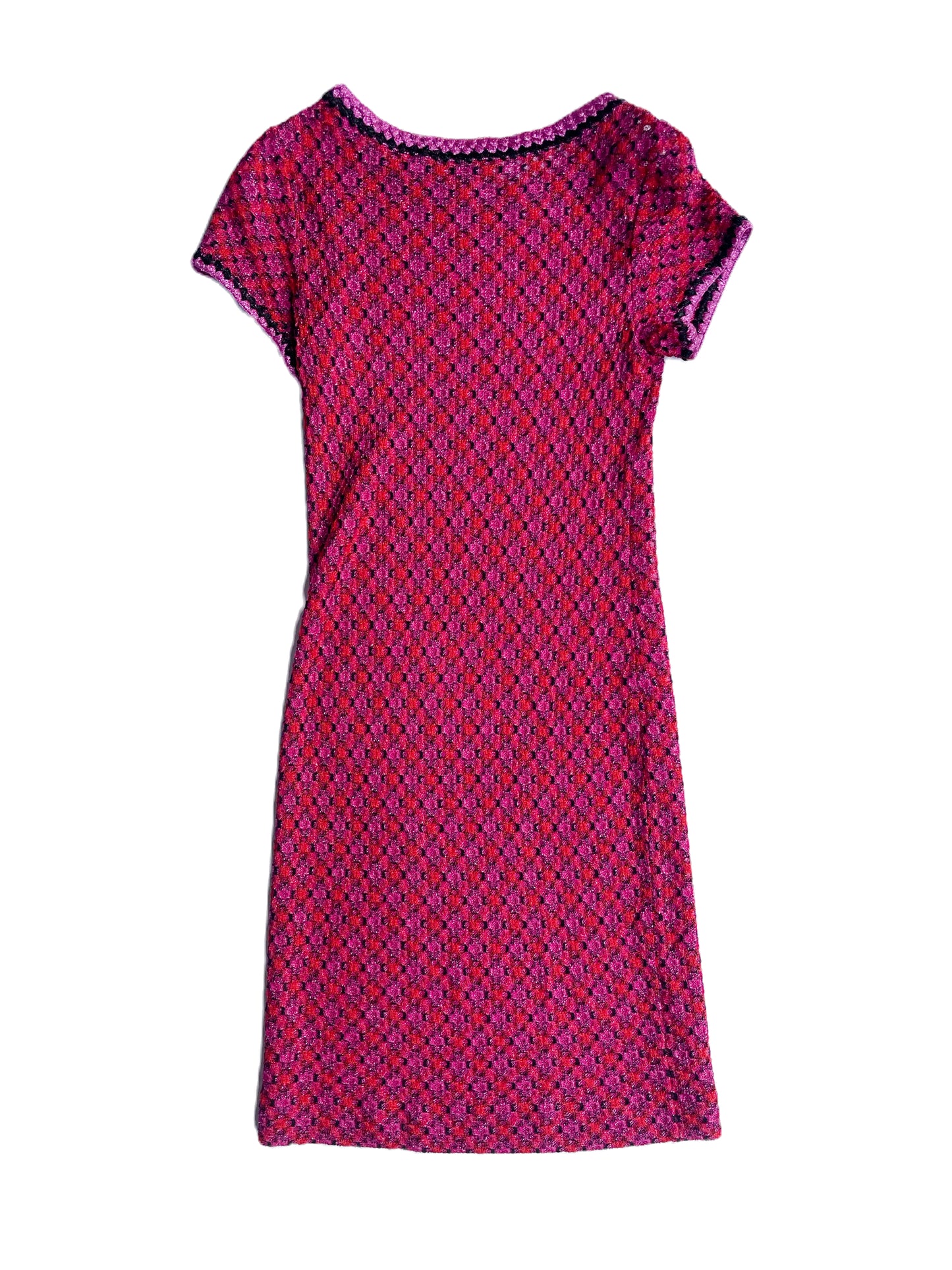 Missoni Pink Crochet Dress UK 10 image 1