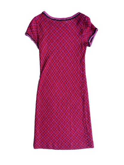 Missoni Pink Crochet Dress UK 10 image 1