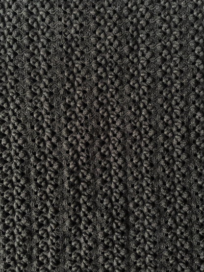 Maje Crochet Knit Turtle Neck Top M image 4