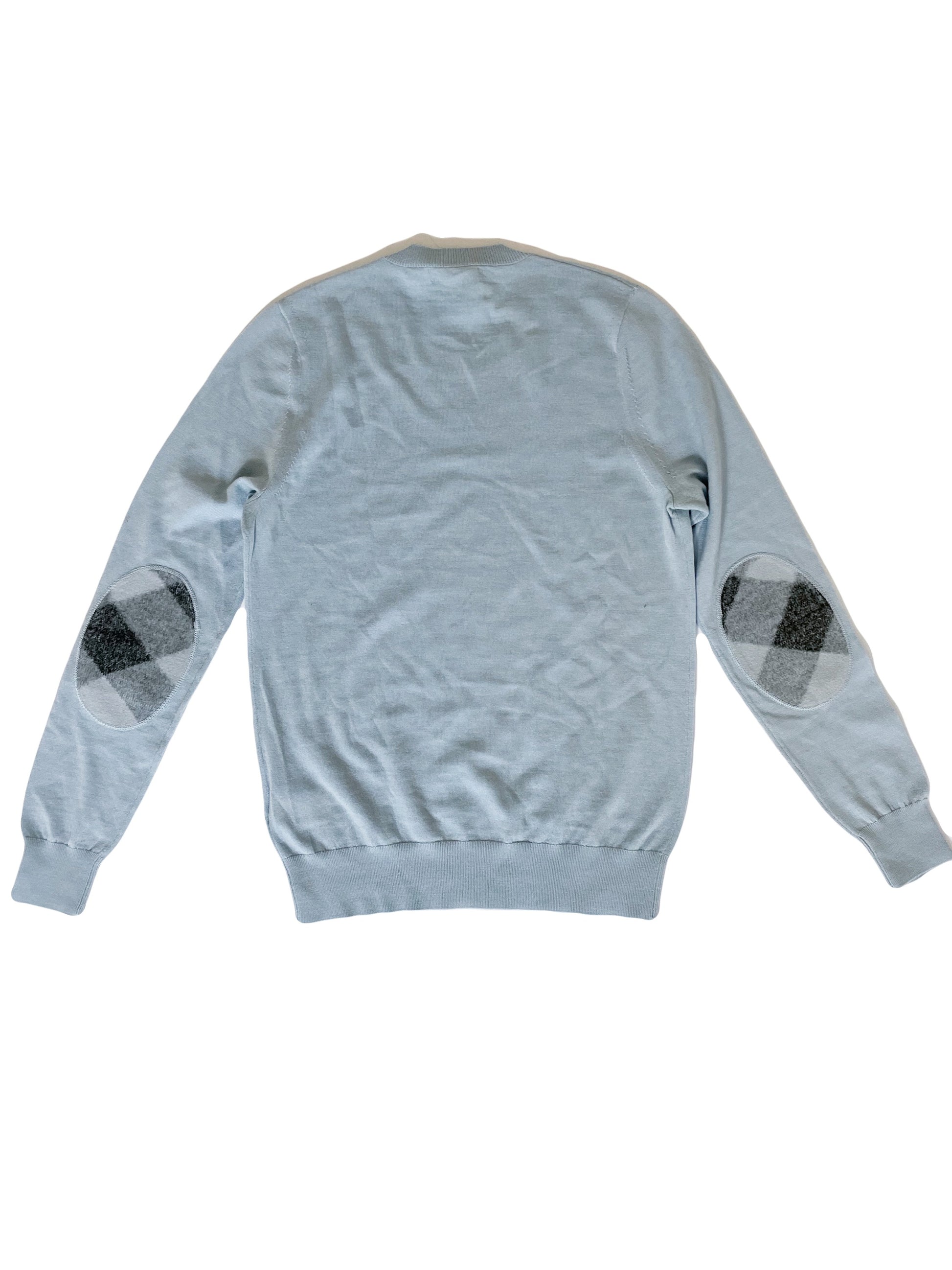 Burberry Light Blue Wool Top XS image 1