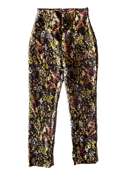 Meadham Kirchhoff Jacquard Trousers UK 10 image 0