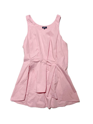 Jil Sander Navy Pink Cotton Blouse UK 6