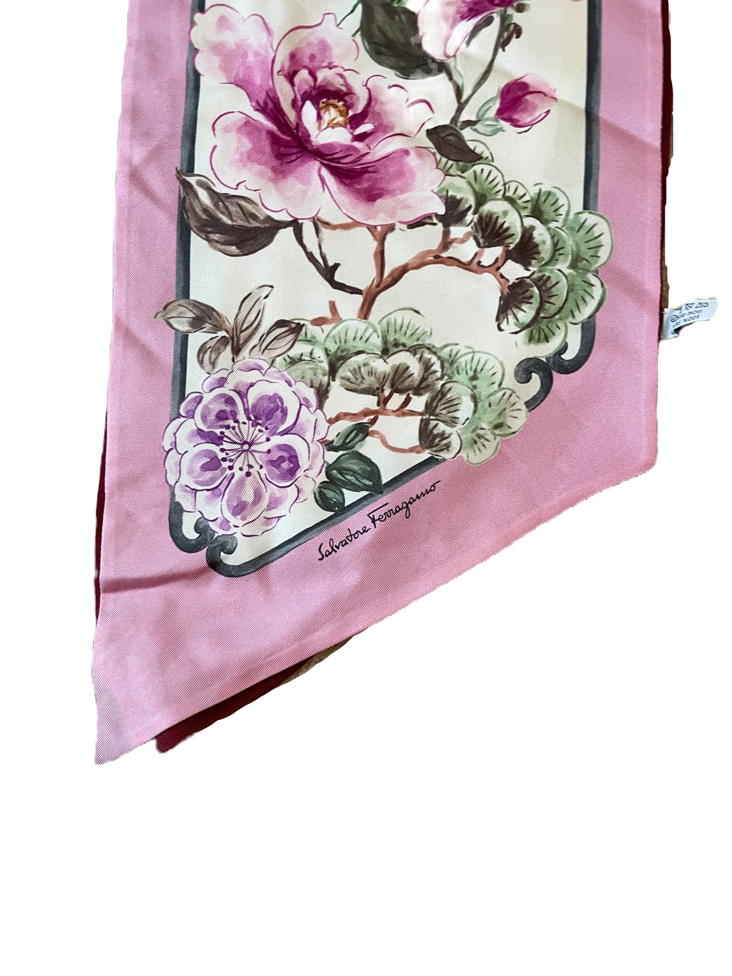 Salvatore Ferragamo Silk Twill Scarf image 4