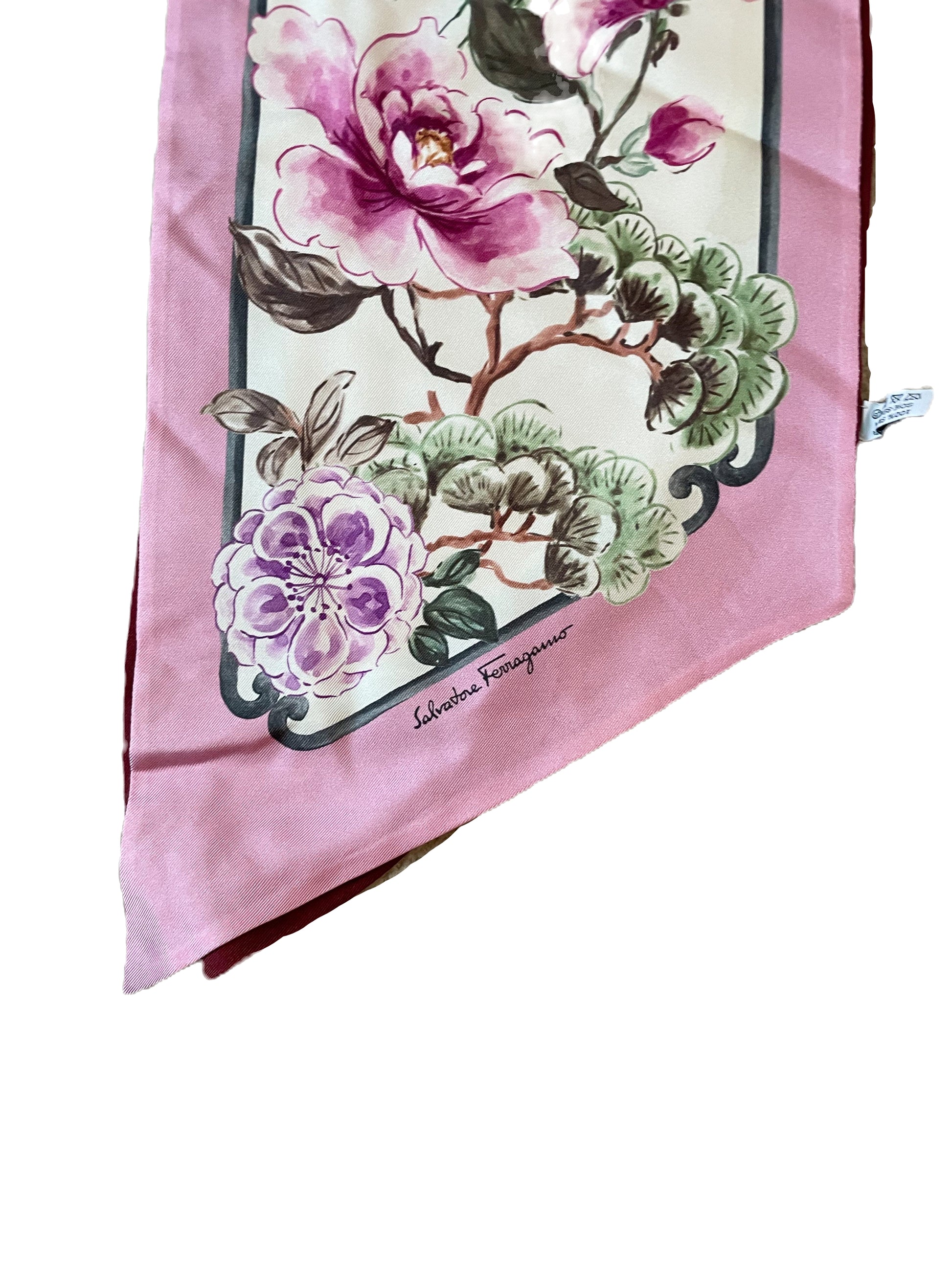Salvatore Ferragamo Silk Twill Scarf image 4