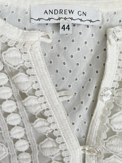 Andrew GN Cotton Blouse UK 16 image 1