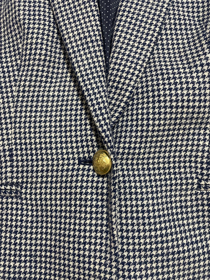 J Crew Houndstooth Blazer Jacket S image 3